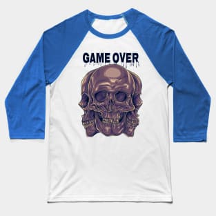 GAME OVER Baseball T-Shirt